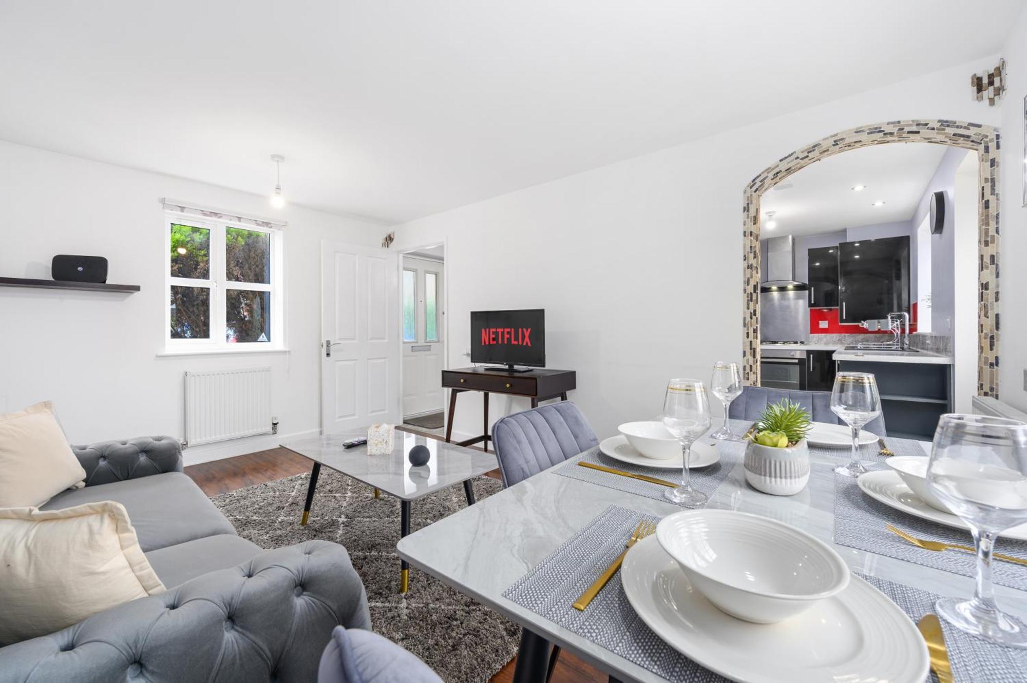 3 Bed Near Etihad Stadium Дом отдыха Манчестер